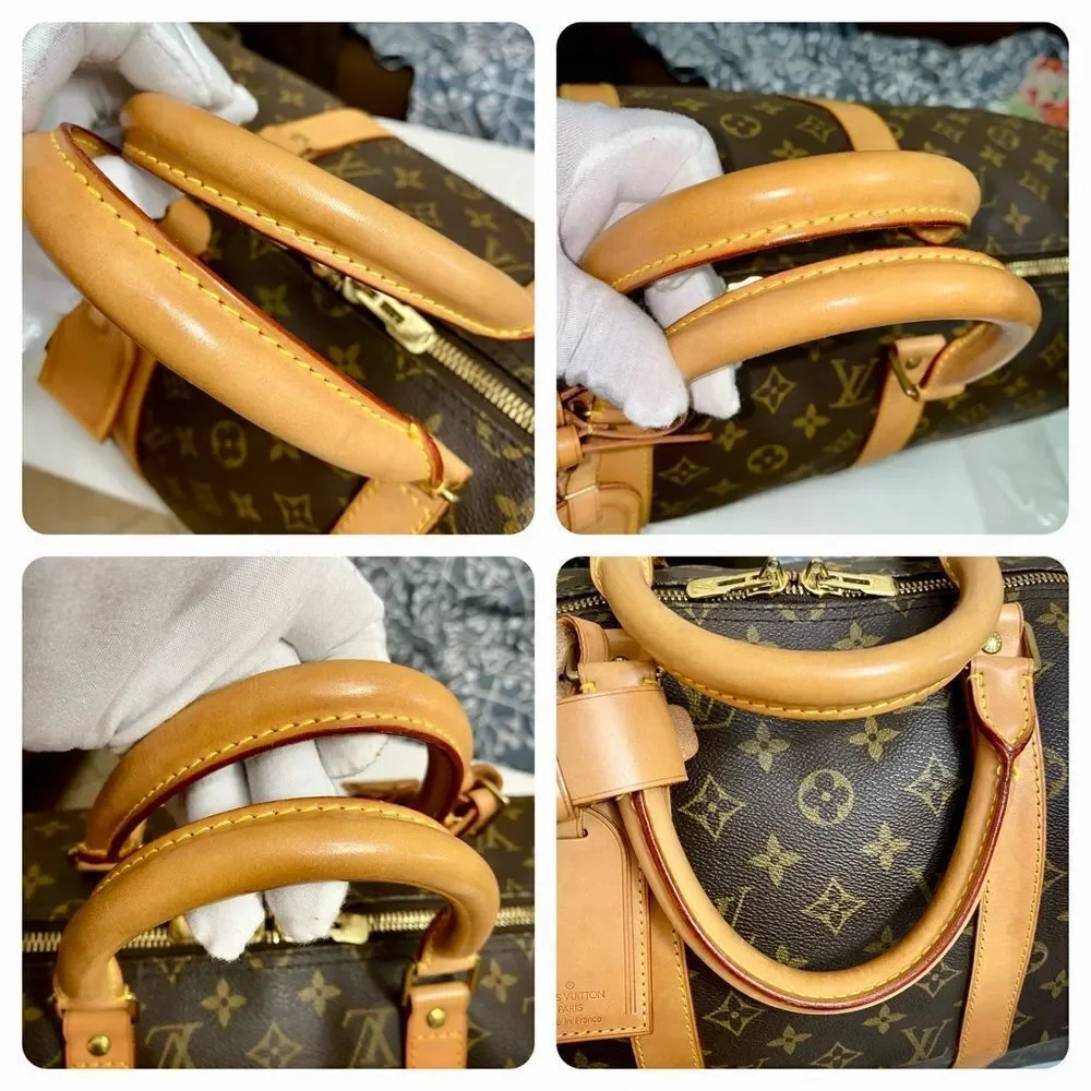 LOUIS VUITTON Monogram Keepall 50 Travel Bag FL0061